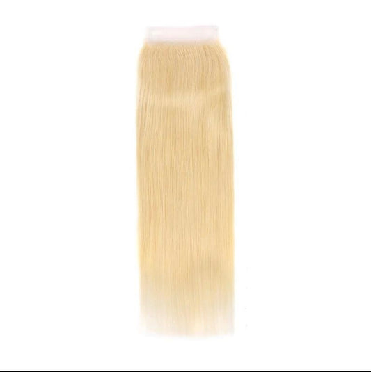 Z.A Raw Vietnamese Platinum Blonde Hd Closure